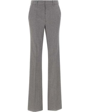 Marella Pietre Flared Trousers - Grey