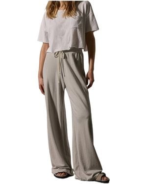 James Perse Wide-Leg Pants - Multicolor