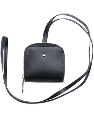 Montblanc Zipped Earphone Case - White