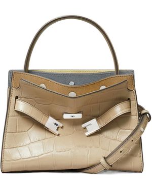 Tory Burch Lee Radziwill Petite Clutch Bag - Metallic