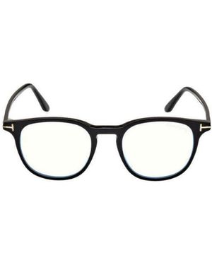 Tom Ford Eyewear Squared-Framed Glasses - White