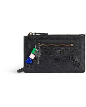 Balenciaga Le City Long Coin And Card Holder - Black
