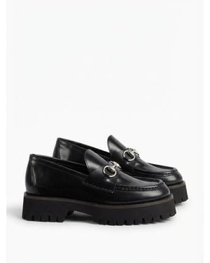 Gucci Horsebit Slip-On Loafers - Black