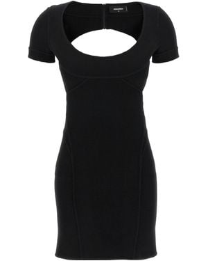 DSquared² Short Sleeve Dress - Black
