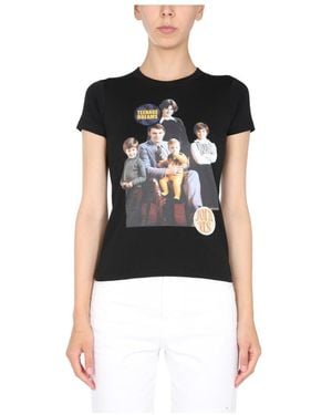 Raf Simons Family Portrait Printed T-Shirt - Black