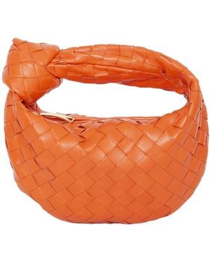 Bottega Veneta Jodie Mini Tote Bag - Orange
