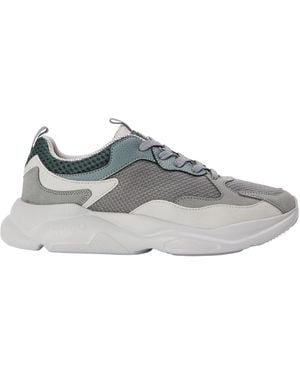 BOSS Runners Low-Top Trainers - Grey