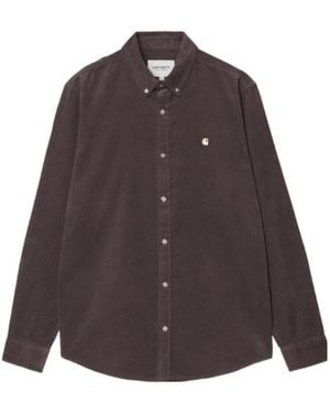 Carhartt Madison Corduroy Shirt - Brown