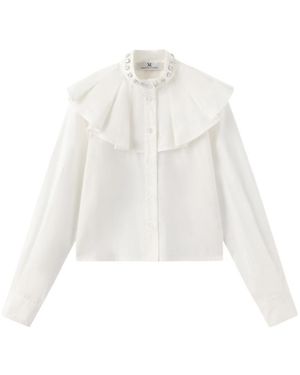 Marissa Chiara Long Sleeve Shirt - White