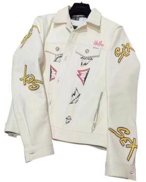 Chrome Hearts Long-Sleeved Casual Jacket - White