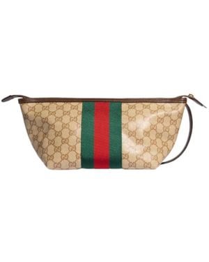 Gucci Small Gg Toiletry Case - Natural