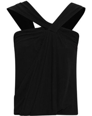 Isabel Marant Neya Sleeveless Cropped Top - Black