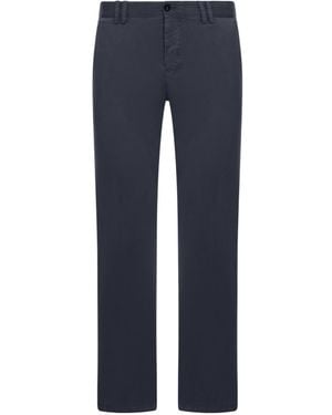 Pt Pantaloni Straight-Leg Trousers - Blue