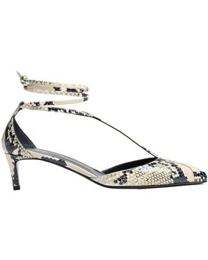 KHAITE Pointed High Heels - Metallic