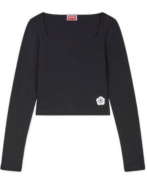 KENZO Long-Sleeve Top - Black