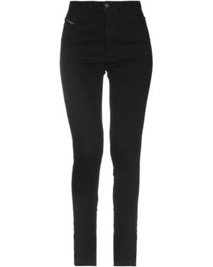 DIESEL High-Waist Stretch Jeans - Black
