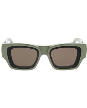 Loewe Rectangular Frame Sunglasses - Metallic