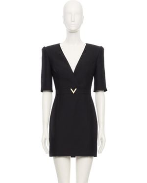 Valentino Short Dress - Black