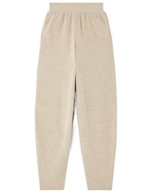 Loro Piana Elastic Waist Casual Trousers - Natural