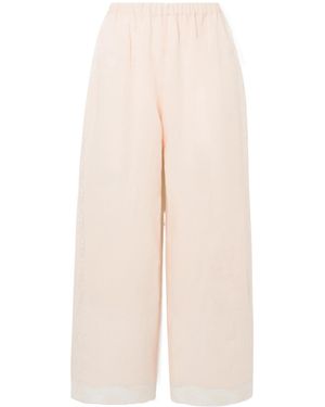 Eres Wide-Leg Pants - White
