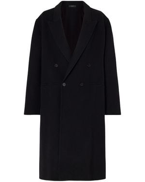 Gucci Double-Breasted Coat - Black