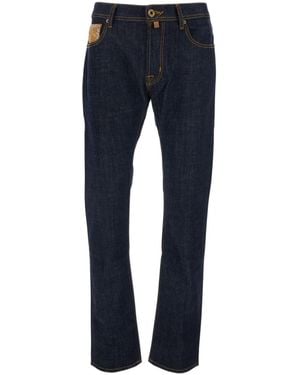 Jacob Cohen Western Straight-Leg Jeans - Blue