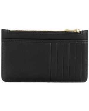A.P.C. Willow Logo Embossed Card Holder - Black