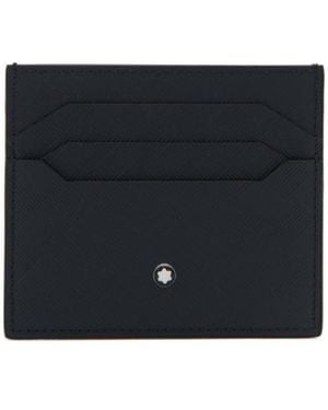 Montblanc Stud Detailed Cardholder - Blue