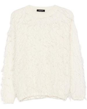 Fabiana Filippi Long-Sleeved Jumper - White