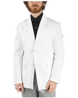 Bottega Veneta Long-Sleeved Jacket - White