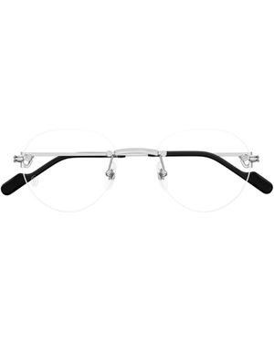 Cartier Round Frameless Glasses - Multicolour