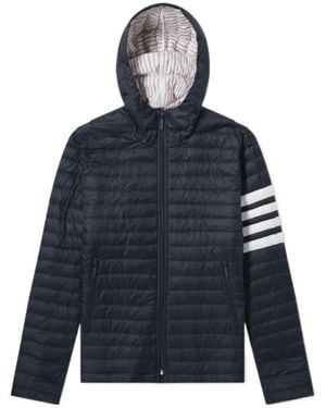 Thom Browne Bar Stripe Padded Jacket - Blue