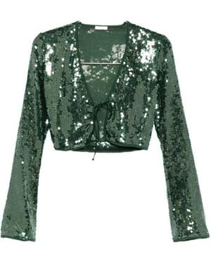 Oséree Sequined Shirt - Green