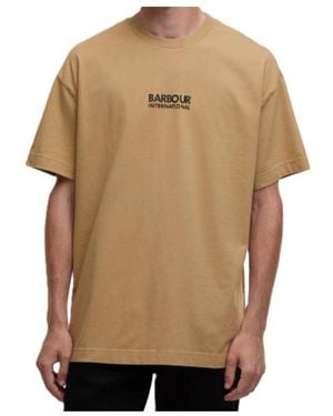 Barbour Oversized Collins T-Shirt - Natural