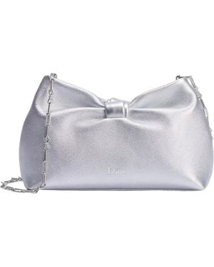 Dior Or Small Bow Bag - Gray