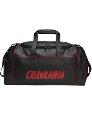 ADIDAS X WILLY CHAVARRIA Chavarria Premium Leather Gym Bag - Black