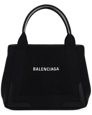 Balenciaga Cabas Tote Bag - Black