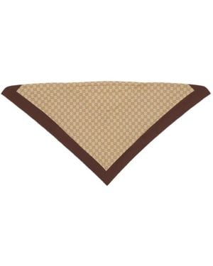 Gucci Printed Twill Headband - White