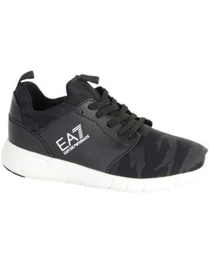 EA7 Tie Casual Sports Shoes - Black