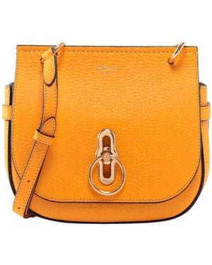 Mulberry Amberley Satchel Bag - Orange