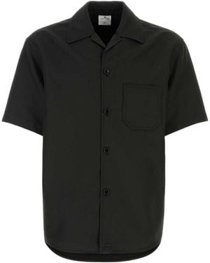Courreges Skater Retro Shirt - Black