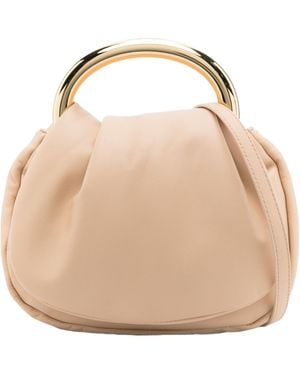 Blumarine Clamshell Handbag - Natural