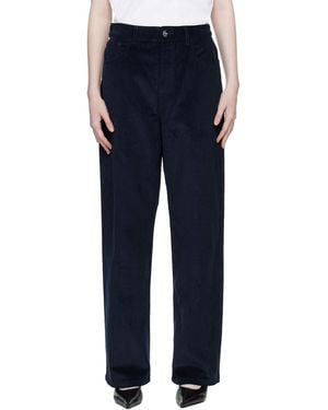 Rohe Belt Loop Casual Pants - Blue