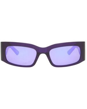 Balenciaga Squareframe Sunglasses - Blue