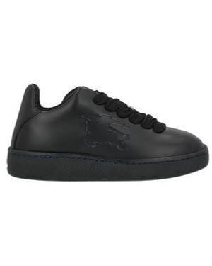 Burberry Minimal Lace-Up Casual Shoes - Black