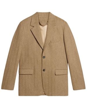 ジャケット Golden  Light Brown Double-Breasted Jacket Vintage 40 50's Campus GTO Men's GOLD Brown ROCKABILLY Sport