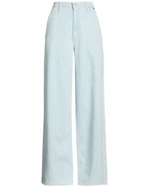 Rag & Bone Plain Color Casual Trouser - Blue