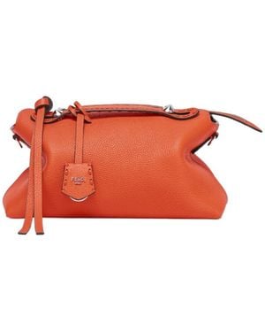 Fendi By The Way Selleria Medium Crossbody Bag - Orange