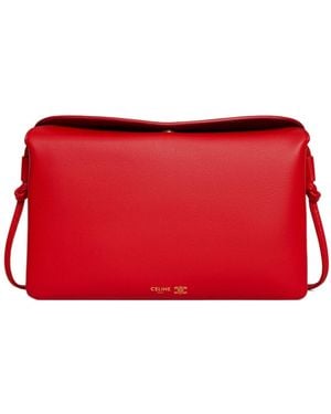 Celine Trio Flap - Red