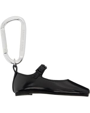Sandy Liang Mary Jane Pointe Bag Decoration - Black